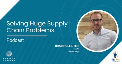 Solving Huge Supply Chain Problems with Brad Hollister CEO SwanLeap Featured Image