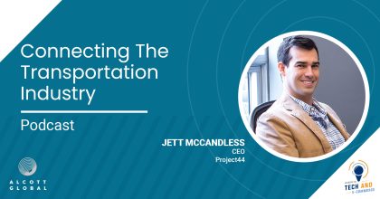 Connecting the Transportation Industry with Jett McCandless CEO project44 Featured Image