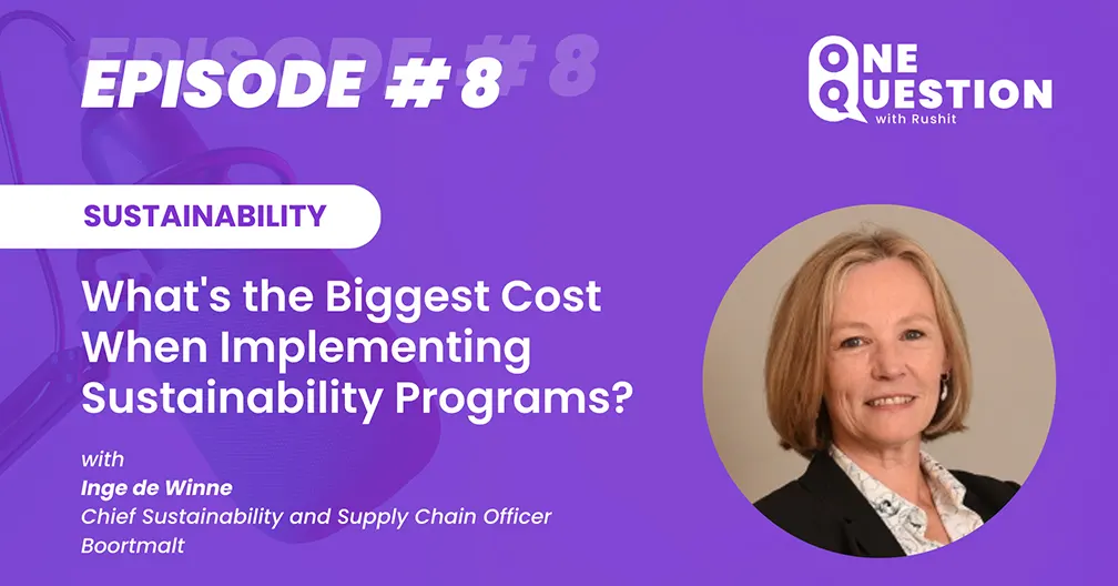What's the Biggest Cost When Implementing Sustainability Programs?