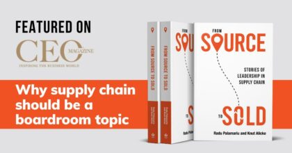 Why Supply Chain Should be a Boardroom Topic by CEO Magazine Featured Image