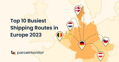 Parcel Monitor: Top 10 Busiest Shipping Routes in Europe 2023 Featured Image